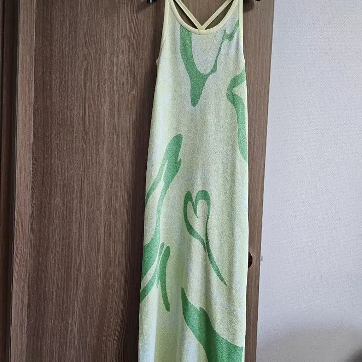 [BUNJANG] SJYP Heart Camo Long Dress / ㅣSJYP 하트 카무 롱원피스ㅣ
