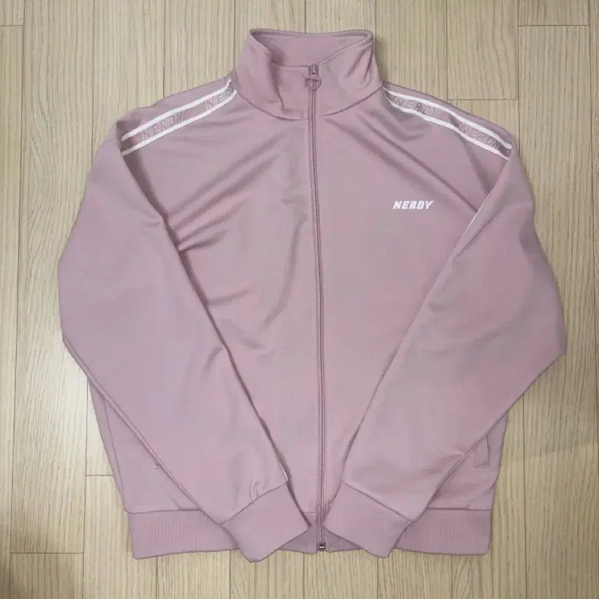 [BUNJANG] Nerdy Track Top Pink / 널디 트랙탑 핑크