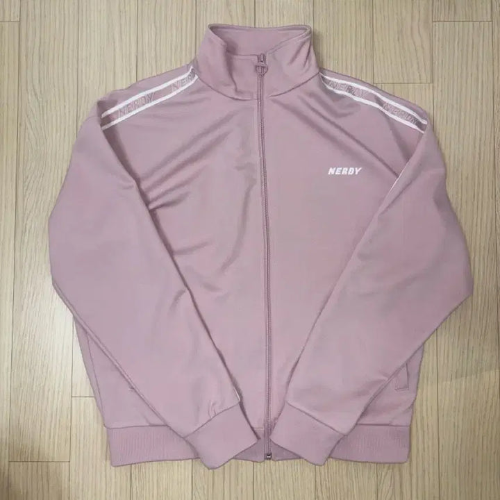 [BUNJANG] Nerdy Track Top Pink / 널디 트랙탑 핑크