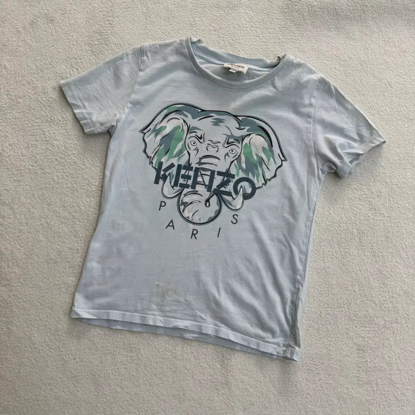 [BUNJANG] Kenzo Kids Elephant T-Shirt / 140 겐조 키즈 엘리펀트 반팔 티셔츠 0415T