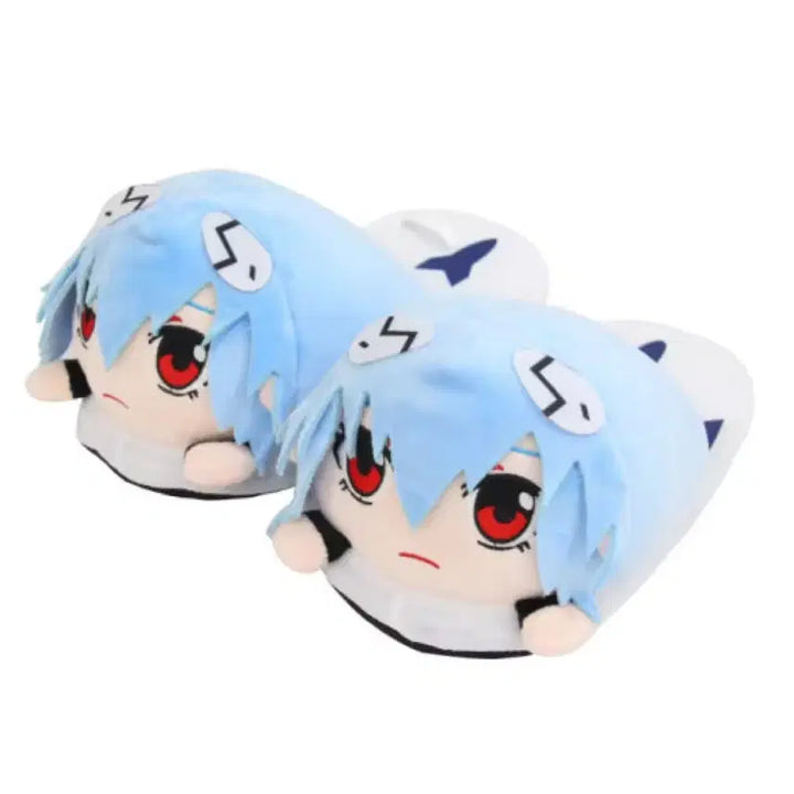 [BUNJANG] Evangelion Ayanami Rei Character Slippers / 에반게리온 아야나미 레이 슬리퍼