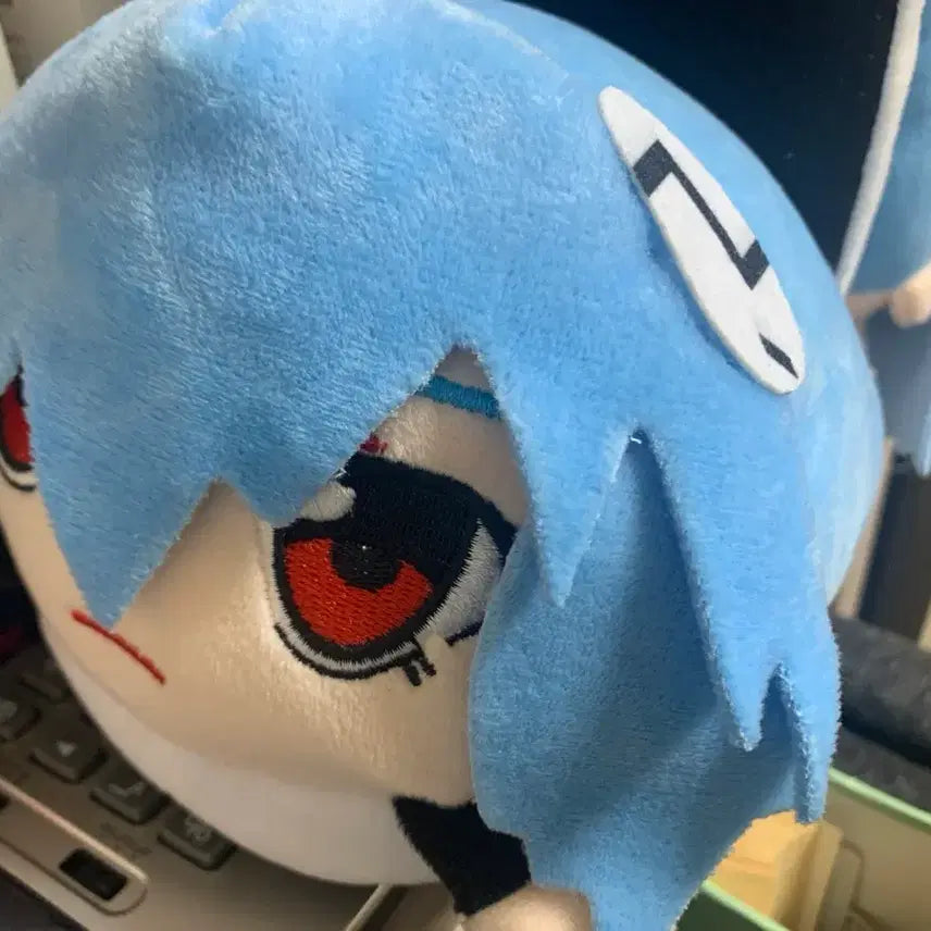 [BUNJANG] Evangelion Ayanami Rei Character Slippers / 에반게리온 아야나미 레이 슬리퍼