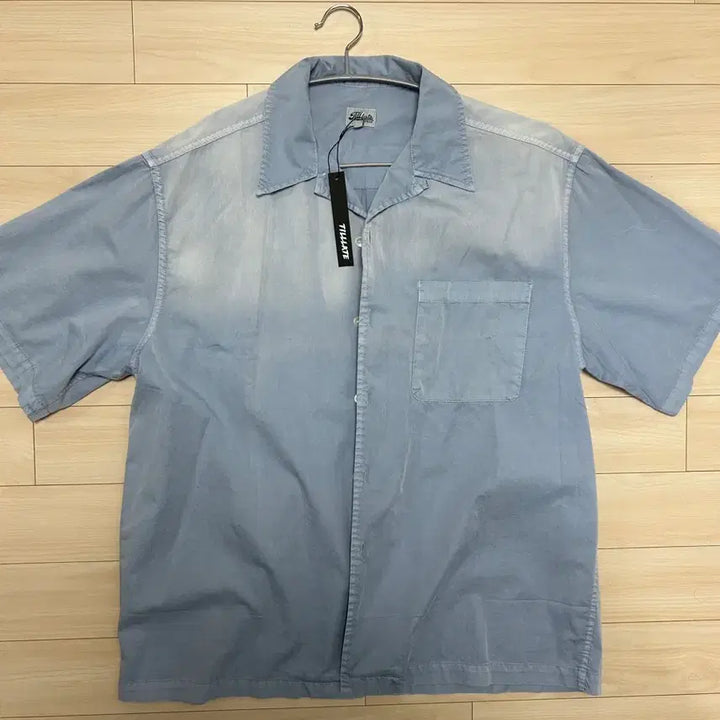 [BUNJANG] Tylate Open Collar Short Sleeve Shirt / 틸레이트 반팔셔츠 뤡코즈