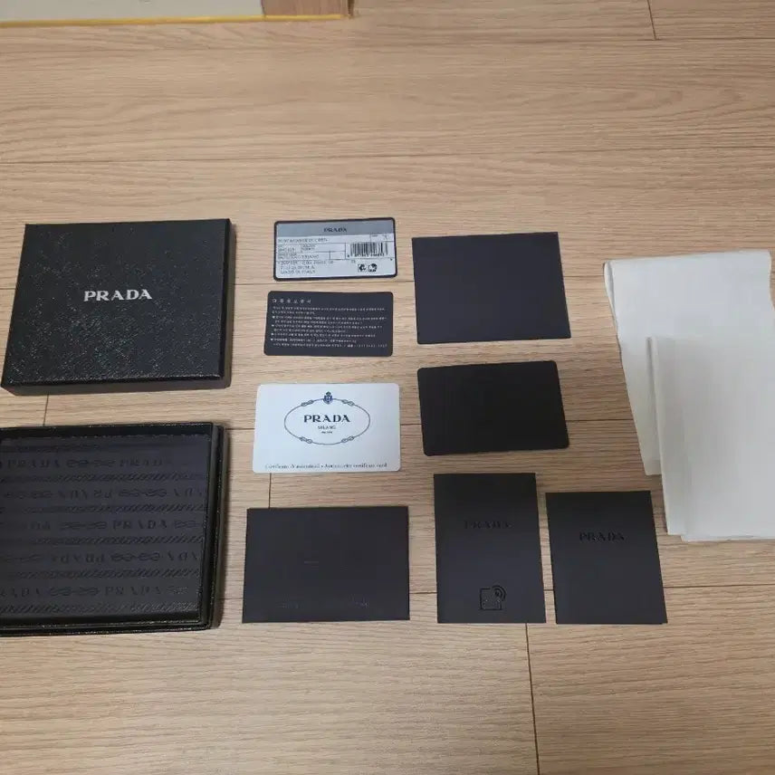 [BUNJANG] Prada Saffiano Card Holder / 프라다 사피아노 카드지갑