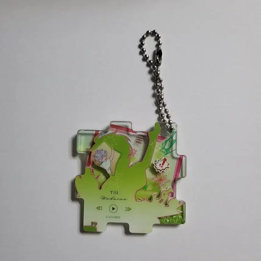 [BUNJANG] Alien Stage A-Stage Till New Year Puzzle Acrylic Keyring / 에일리언스테이지 에이스테 틸 신년 퍼즐 아크릴 키링