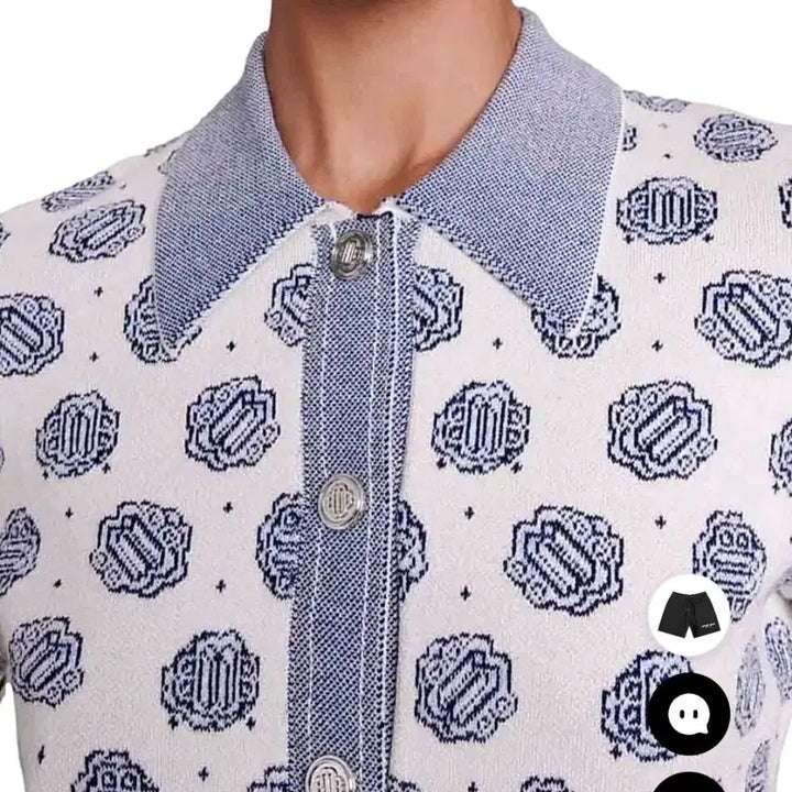 [BUNJANG] Maje Monogram Cardigan Knit / 마쥬 모노그램 가디건 니트 2