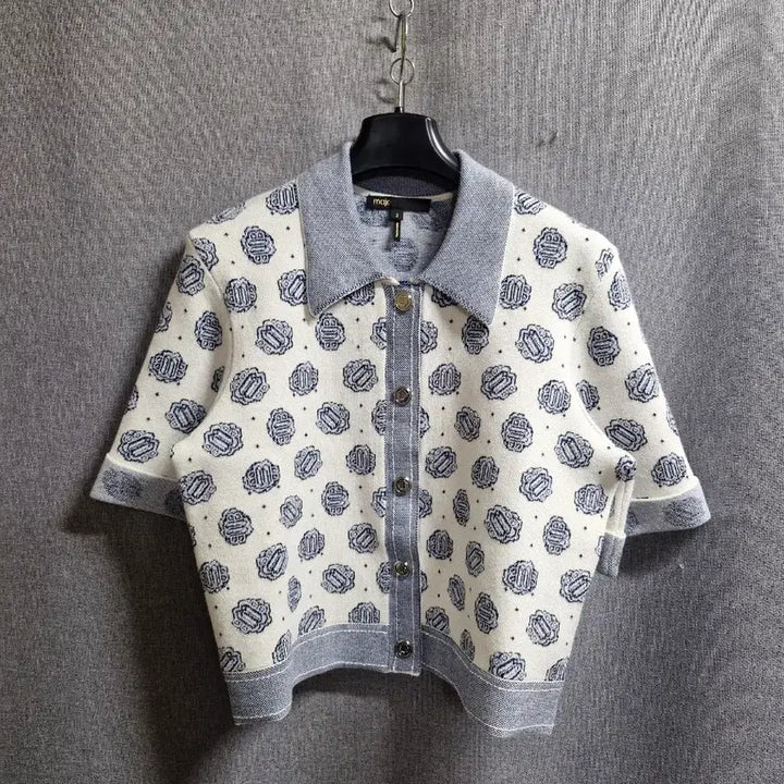 [BUNJANG] Maje Monogram Cardigan Knit / 마쥬 모노그램 가디건 니트 2