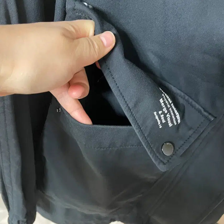 [BUNJANG] Juicy Judy Black Field Jacket / 쥬시쥬디 블랙 야상 점퍼