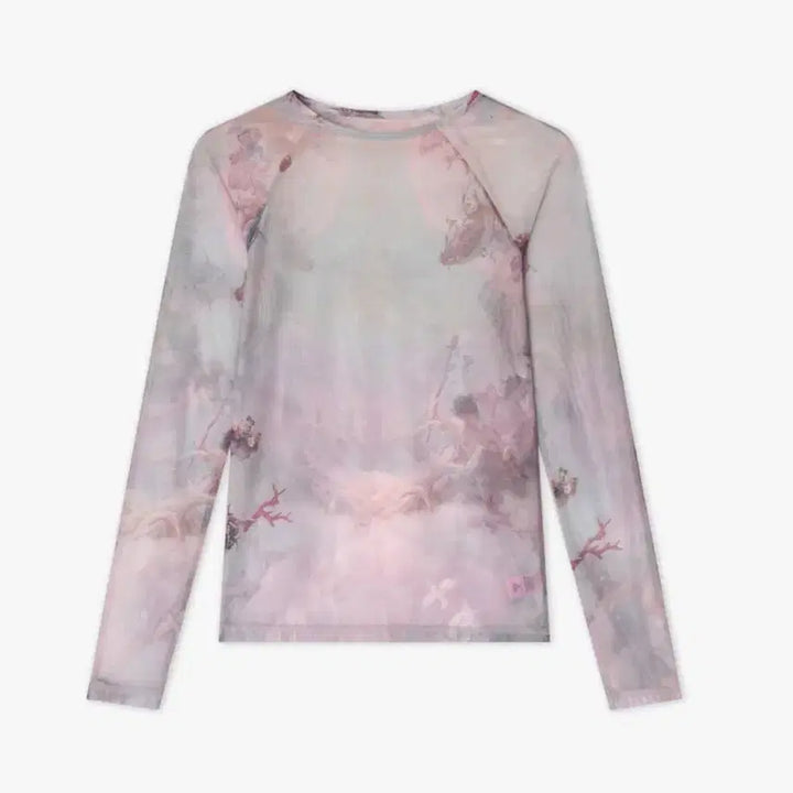 [BUNJANG] MABLING Printed Mesh Top / MABLING 마블링 printed mesh top 메쉬 탑