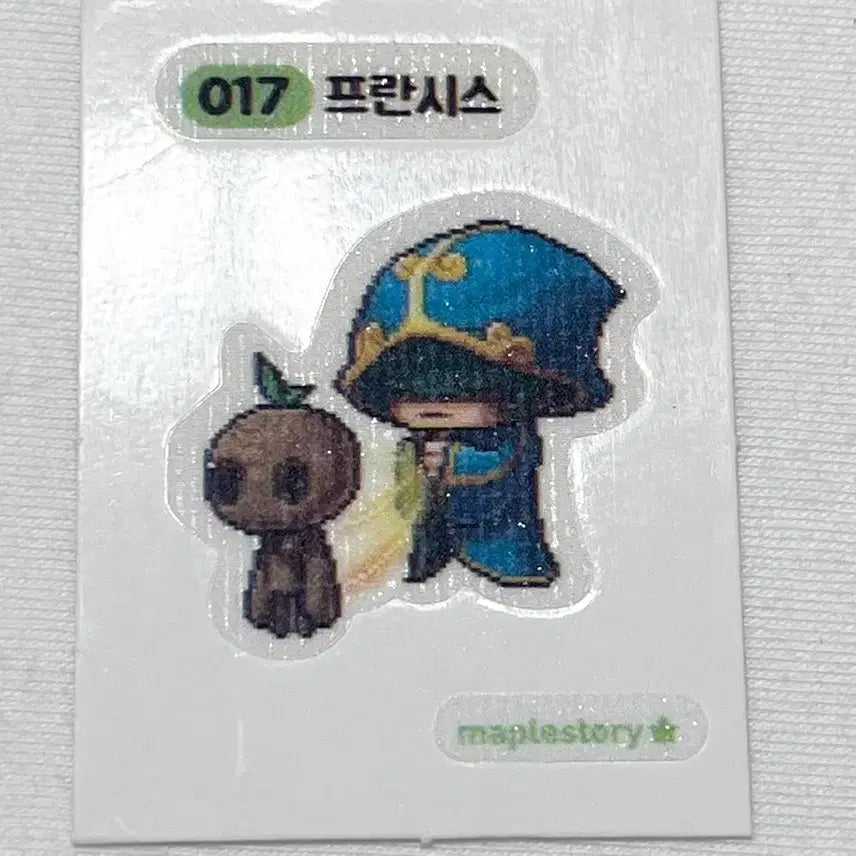 [BUNJANG] MapleStory Francis Ttibusil Sticker / 메이플스토리 프란시스 띠부씰
