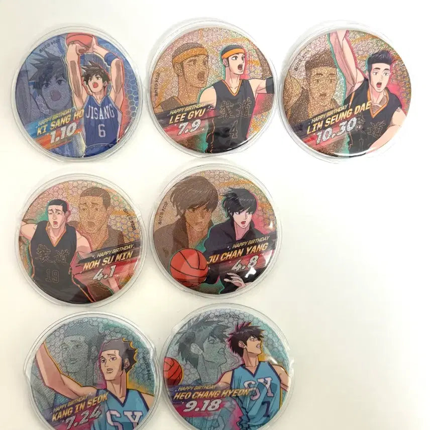 [SOLD OUT] 가비지타임 팝업 캔뱃지 장도신유고 8종 준올클 일괄 커버포함 원가이하