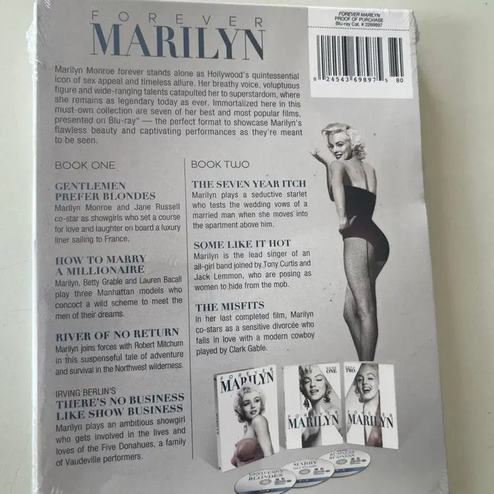 [BUNJANG] Forever Marilyn Monroe 7 Disc Blu-ray Set / (미개봉)포에버 마릴린 먼로 블루레이 7 Disc Set
