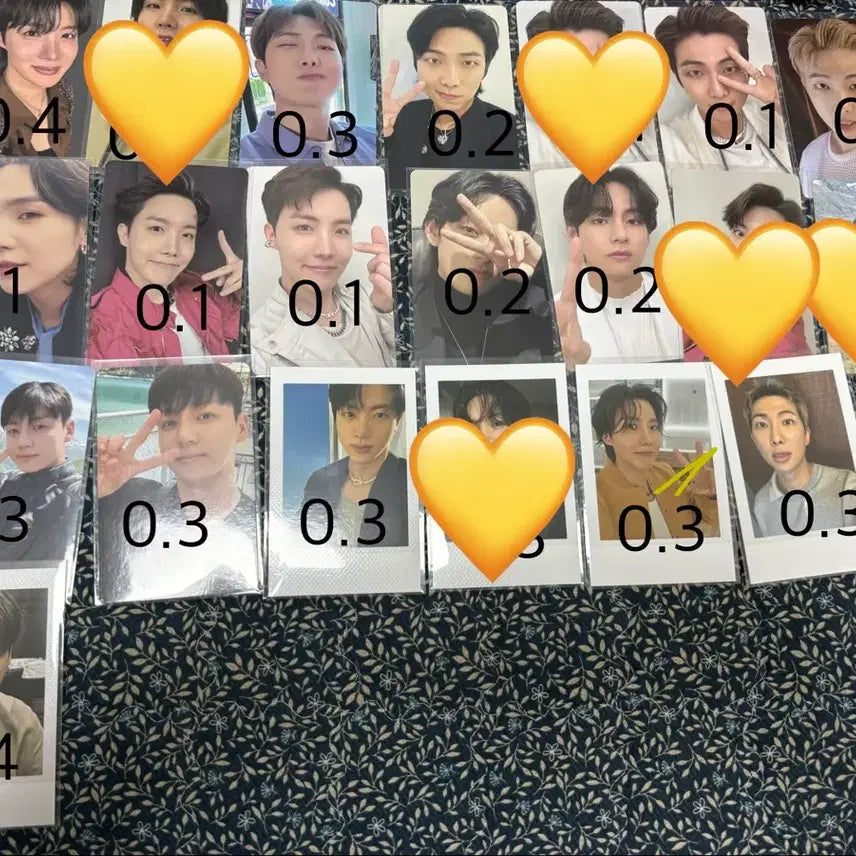 [SOLD OUT] 방탄소년단 포카 양도합니다