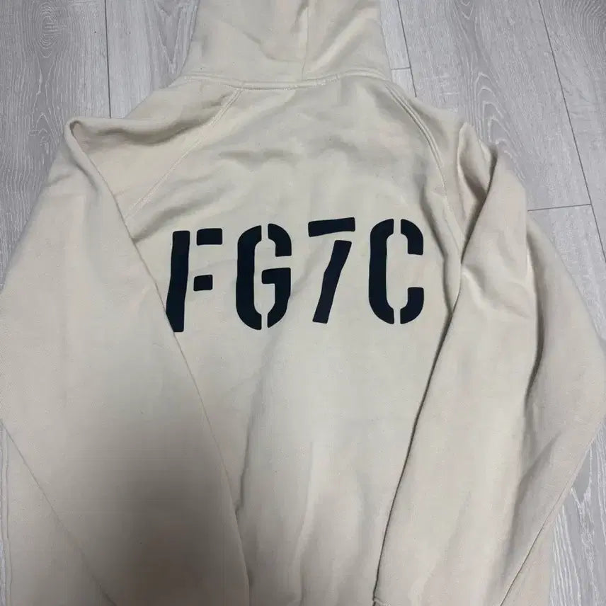 [BUNJANG] Fear of God Hoodie Zip-up Ivory / 피어오브갓 후드직업