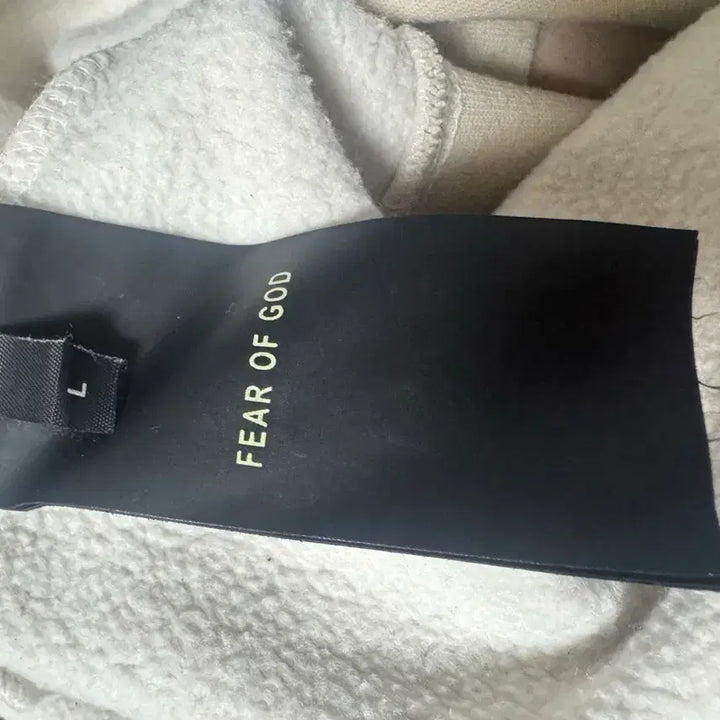 [BUNJANG] Fear of God Hoodie Zip-up Ivory / 피어오브갓 후드직업