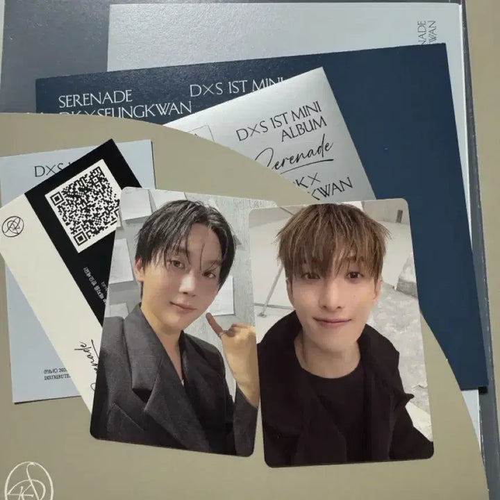 [SOLD OUT] [BUNJANG] SEVENTEEN DK &amp; Seungkwan Serenade Album - Seungkwan Signed / 도겸x승관 소야곡 앨범 -승관친필사인