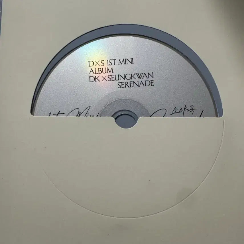 [SOLD OUT] [BUNJANG] SEVENTEEN DK &amp; Seungkwan Serenade Album - Seungkwan Signed / 도겸x승관 소야곡 앨범 -승관친필사인