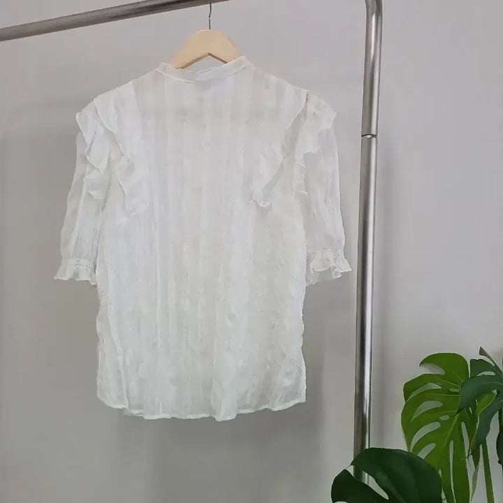[SOLD OUT] 한섬 SJ SJ  프릴 블라우스