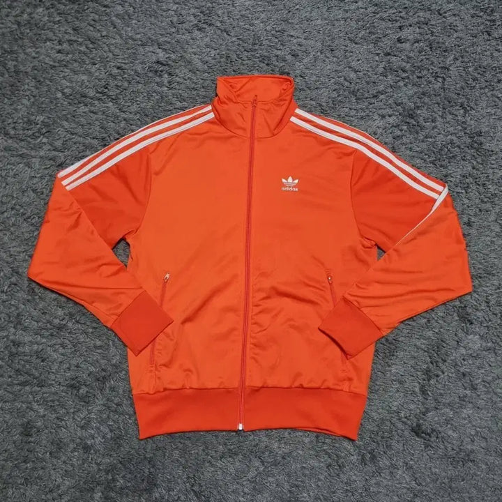 [BUNJANG] Adidas Firebird Track Top Jacket L Orange Jersey / 아디다스 파이어버드 트랙탑 자켓 L 100 오렌지 져지