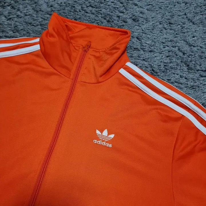 [BUNJANG] Adidas Firebird Track Top Jacket L Orange Jersey / 아디다스 파이어버드 트랙탑 자켓 L 100 오렌지 져지
