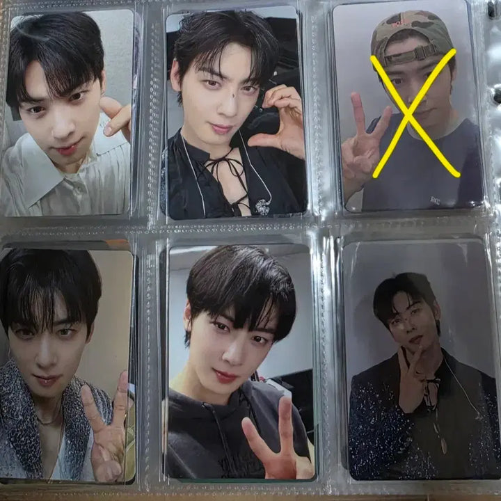 [SOLD OUT] 아스트로 차은우 일본 팬콘 포카 5장