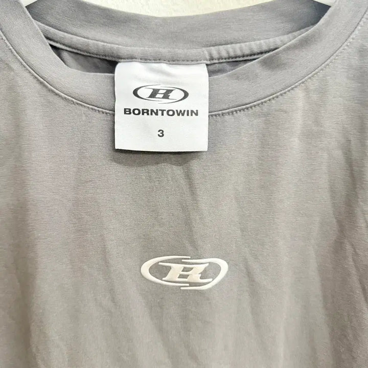 [BUNJANG] Born to Win Silver B Logo Printing Short-Sleeve T-Shirt / 본투윈 실버 B로고 프린팅 반팔 티셔츠 (3)