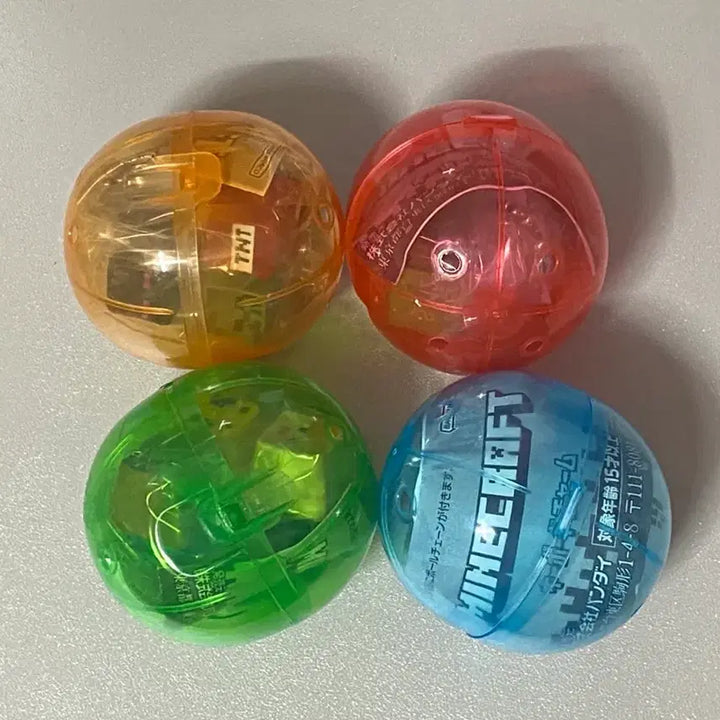 [BUNJANG] Minecraft Keycap Keychain Gacha Full Set / 풀세트 마인크래프트 키캡 키링 키보드 가챠 전종