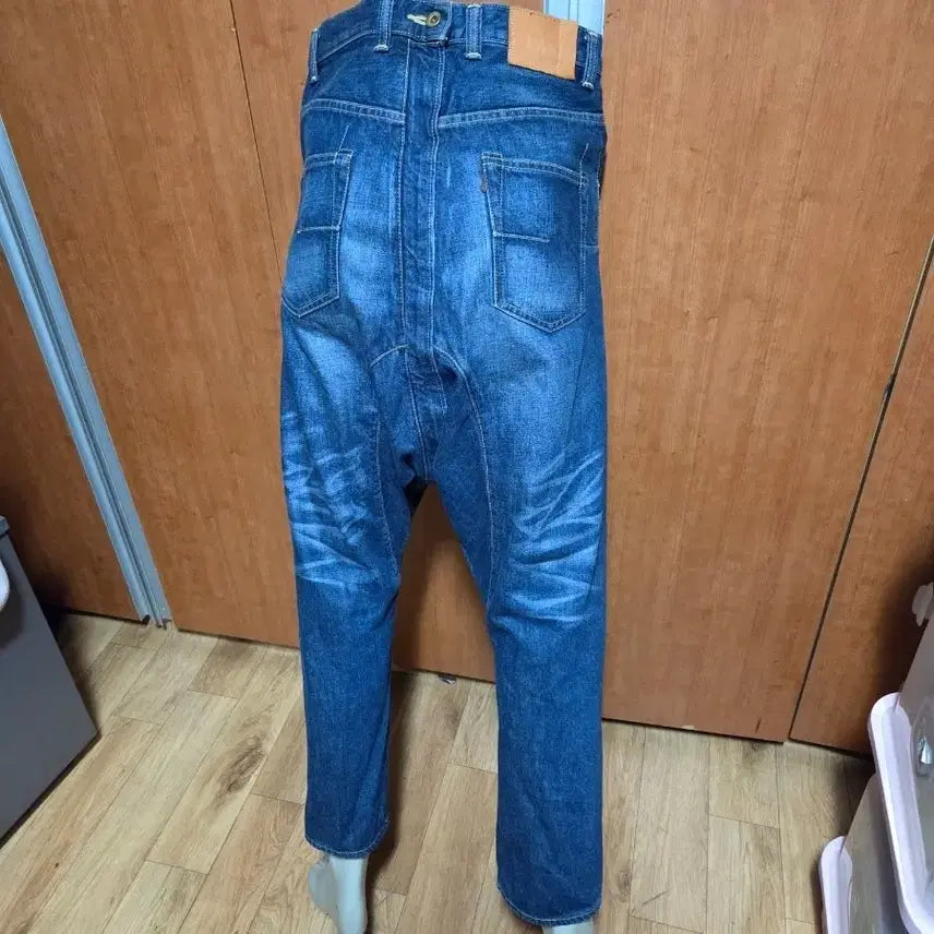 [BUNJANG] Comme des Garcons Unisex Baggy Denim Pants / [꼼데가르송] 유니섹스 배기 데님 팬츠 (L / 31-32인치) - 정품