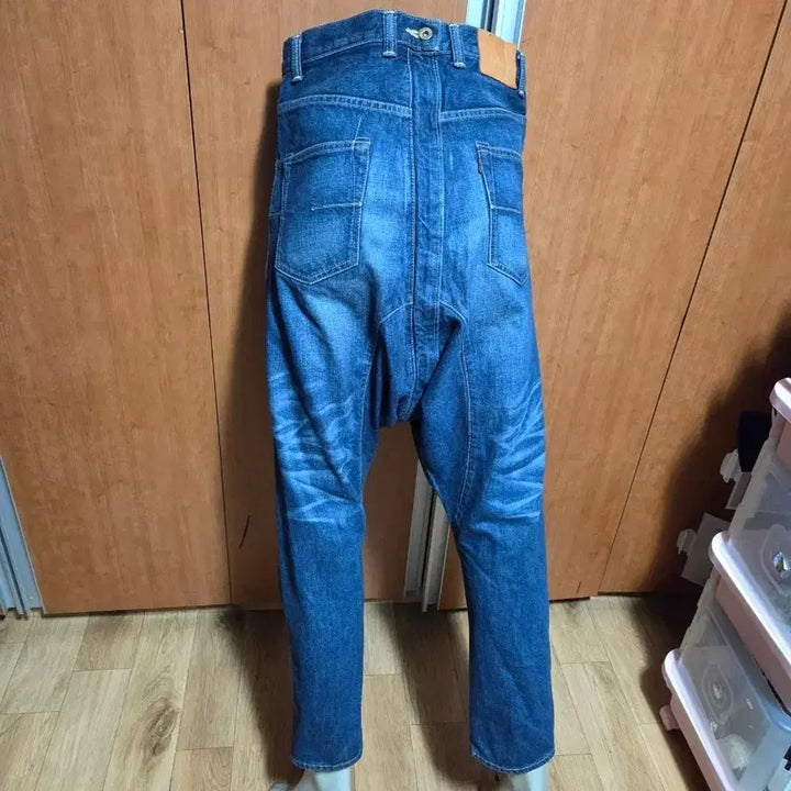 [BUNJANG] Comme des Garcons Unisex Baggy Denim Pants / [꼼데가르송] 유니섹스 배기 데님 팬츠 (L / 31-32인치) - 정품