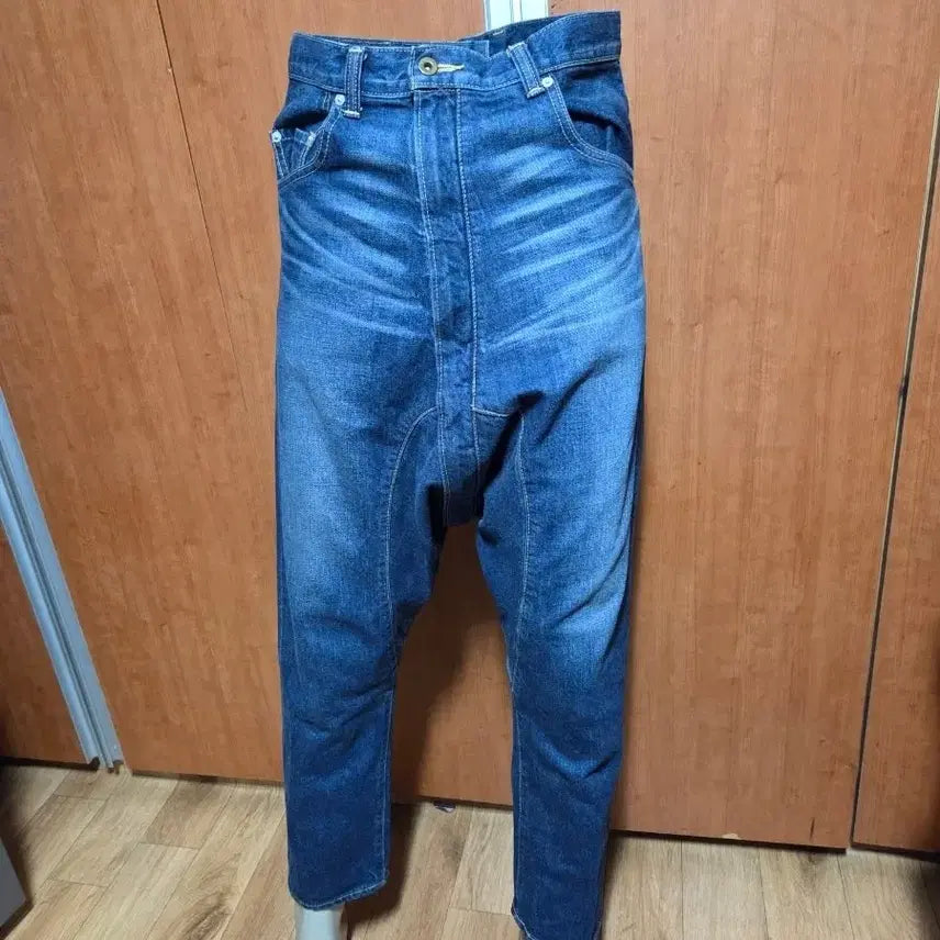 [BUNJANG] Comme des Garcons Unisex Baggy Denim Pants / [꼼데가르송] 유니섹스 배기 데님 팬츠 (L / 31-32인치) - 정품