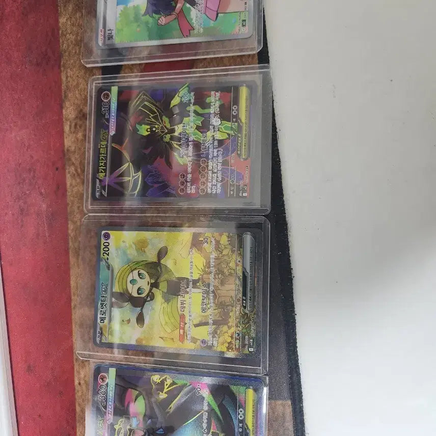 [BUNJANG] Pokemon Mega Charizard, Meloetta, Mega Zygarde, and Shining Cards / 메가리자몽 SR 메로엣타 SAR 메가지가르데 SR 빛나 SR