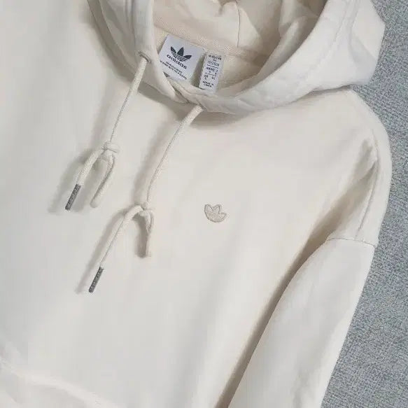 [SOLD OUT] [S] 아디다스 오리지널스 트레포일 후드티 (크림/아이보리)