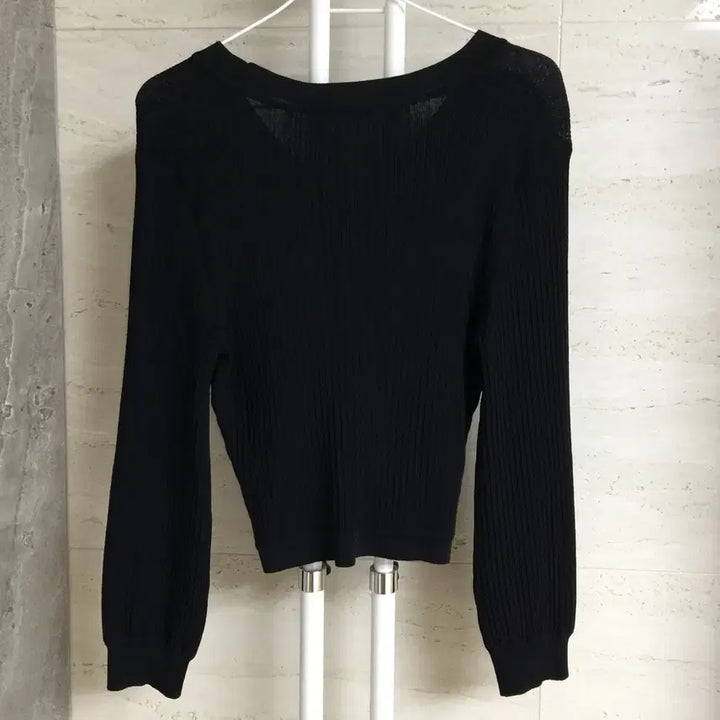 [SOLD OUT] maje 마쥬 22 블랙 골지 가디건 85