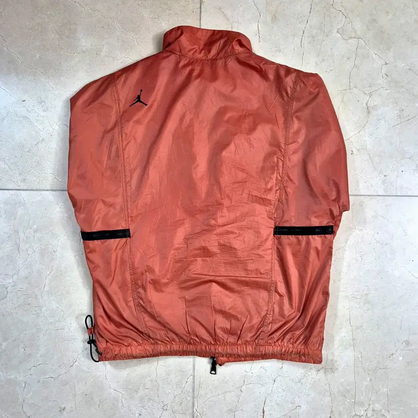 [SOLD OUT] 조던 / S/S 오렌지 세미오버 에슬레저 집업 자켓 / L