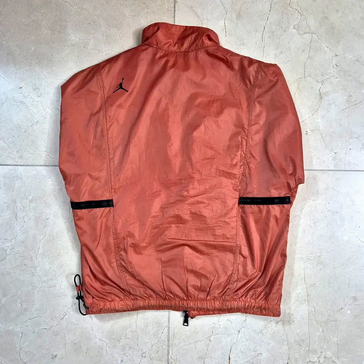 [SOLD OUT] 조던 / S/S 오렌지 세미오버 에슬레저 집업 자켓 / L