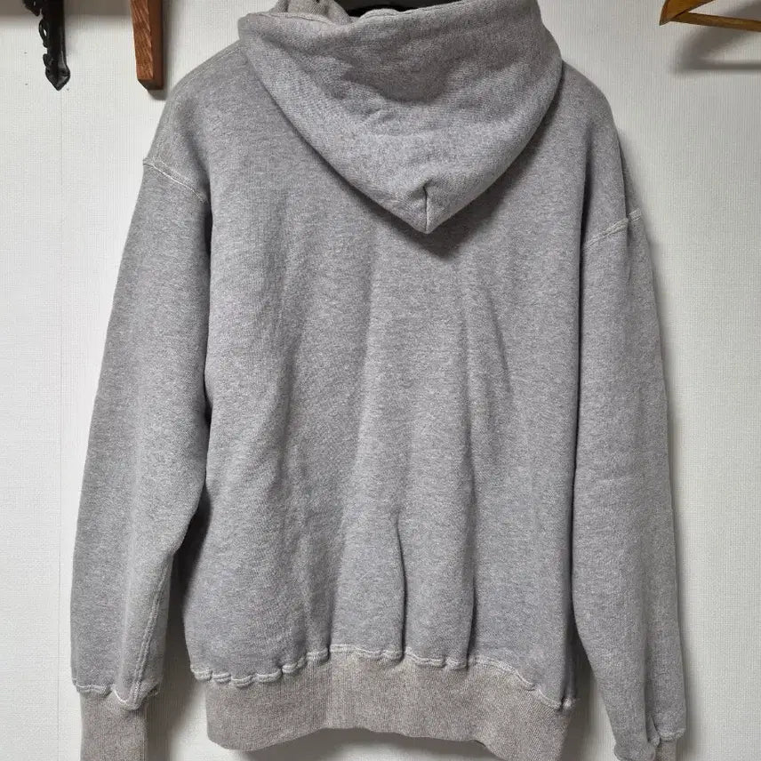 [BUNJANG] Warehouse Lot450 Header Grey Hoodie / 웨어하우스 Lot450 헤더 그레이 후드
