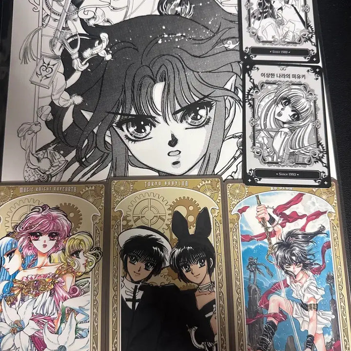 [BUNJANG] CLAMP Exhibition Bundle Set / 클램프전 특전, 프로필카드, 아르카나카드 일괄