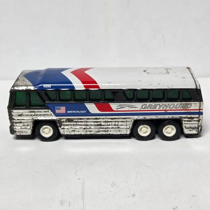 [BUNJANG] 1979 Greyhound Bus Tin Model / 1979년 일본 틴토이  그레이하운드 버스 모형 틴
