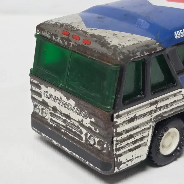 [BUNJANG] 1979 Greyhound Bus Tin Model / 1979년 일본 틴토이  그레이하운드 버스 모형 틴