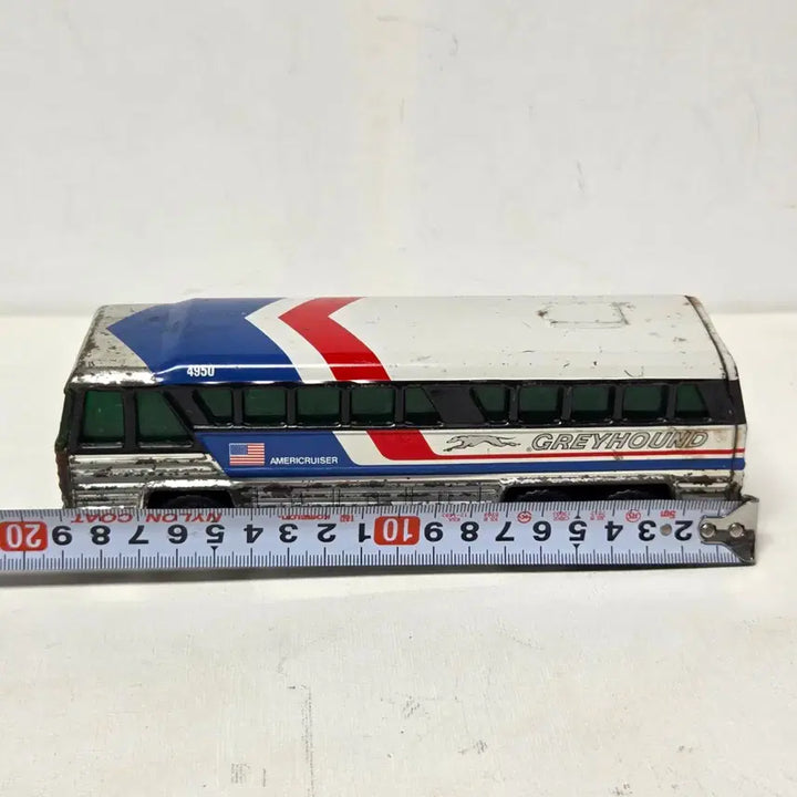 [BUNJANG] 1979 Greyhound Bus Tin Model / 1979년 일본 틴토이  그레이하운드 버스 모형 틴
