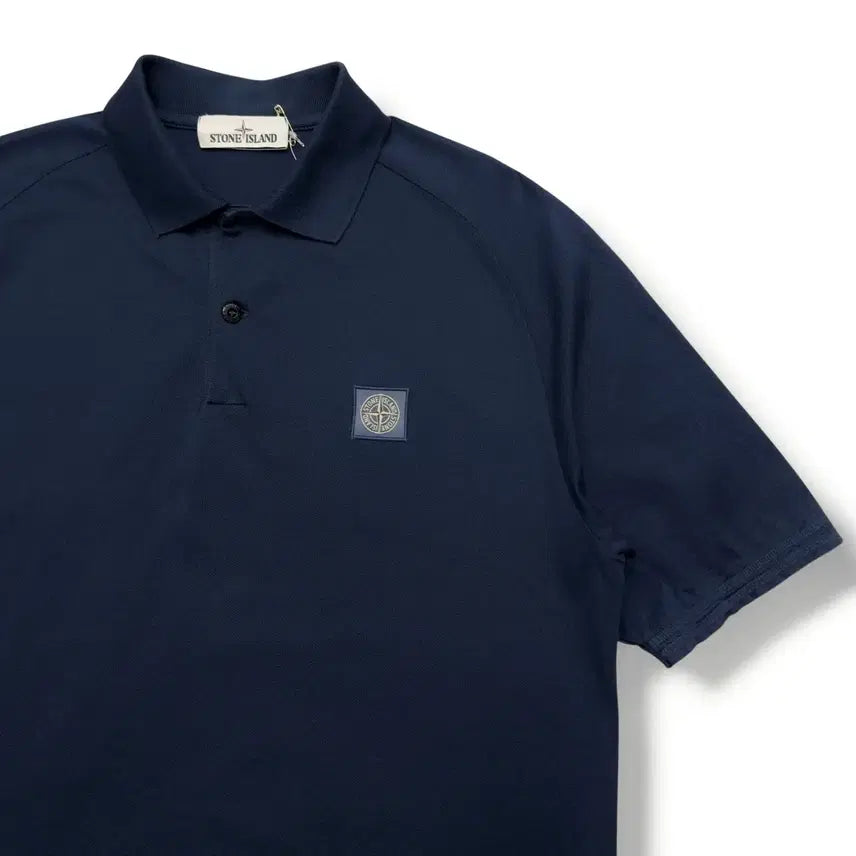 [BUNJANG] Stone Island Regular Fit PK Polo Shirt / 19ss 스톤아일랜드 레귤러핏 와펜패치 pk 카라티