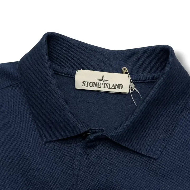 [BUNJANG] Stone Island Regular Fit PK Polo Shirt / 19ss 스톤아일랜드 레귤러핏 와펜패치 pk 카라티