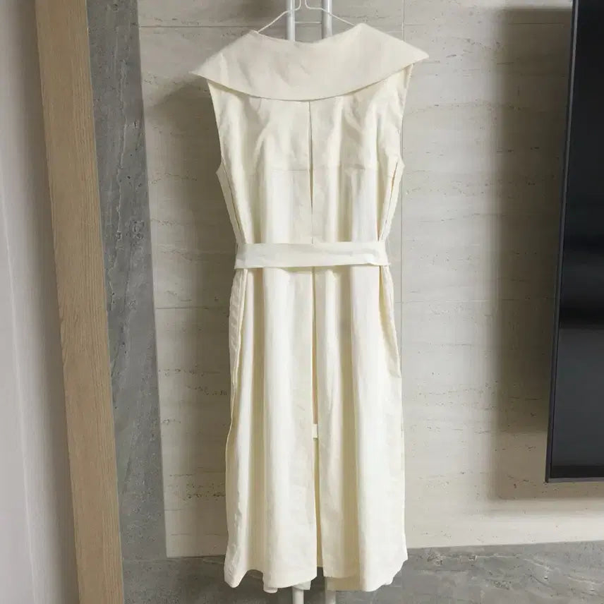 [SOLD OUT] TIME 타임 린넨 벨티드 원피스 55