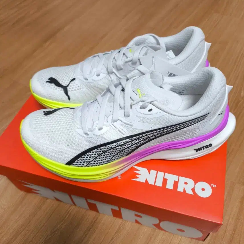 [BUNJANG] Puma Deviate Nitro 3 Running Shoes / [260사이즈 새상품] 푸마 디비에이트 나이트로3