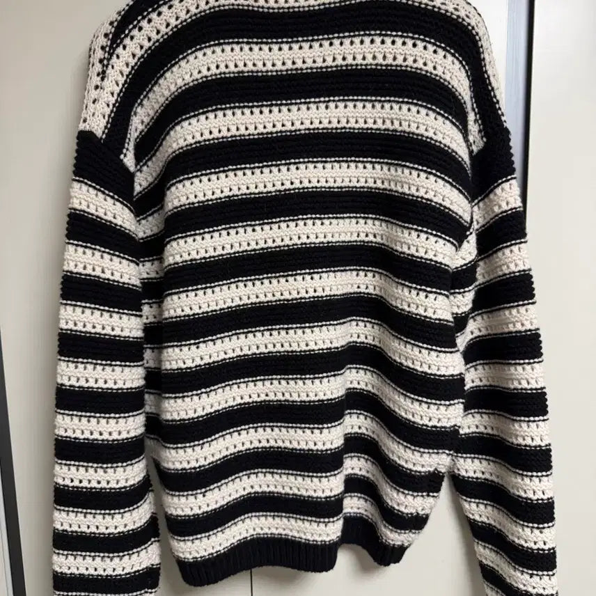 [BUNJANG] STU Stripe Cardigan L / STU 스트라이프 가디건 L