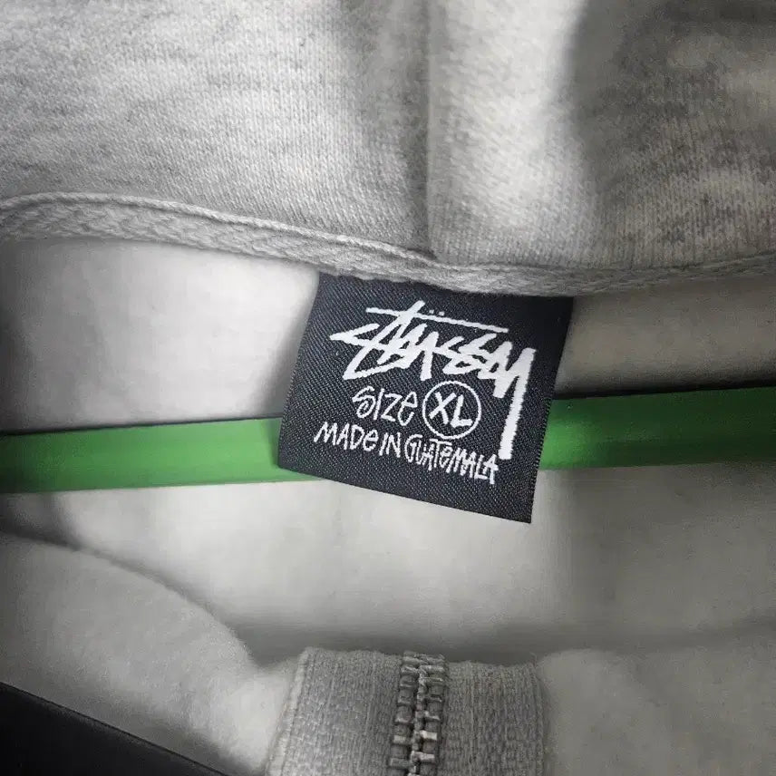 [SOLD OUT] [XL] 스투시 서울 후드 집업 그레이
