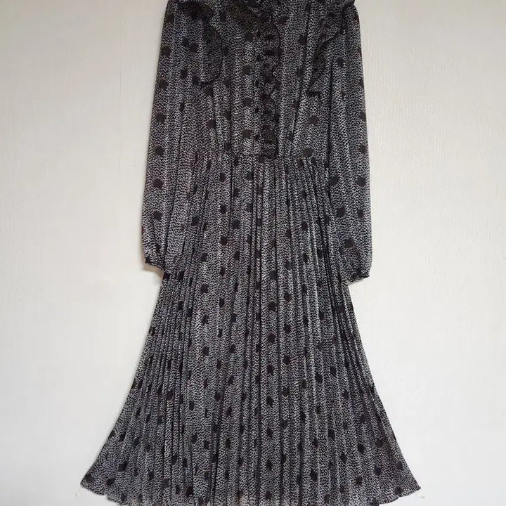 [BUNJANG] ba&amp;sh Chiffon Pleated Long Dress / 바쉬 ba&amp;sh 쉬폰 플리츠 롱원피스55