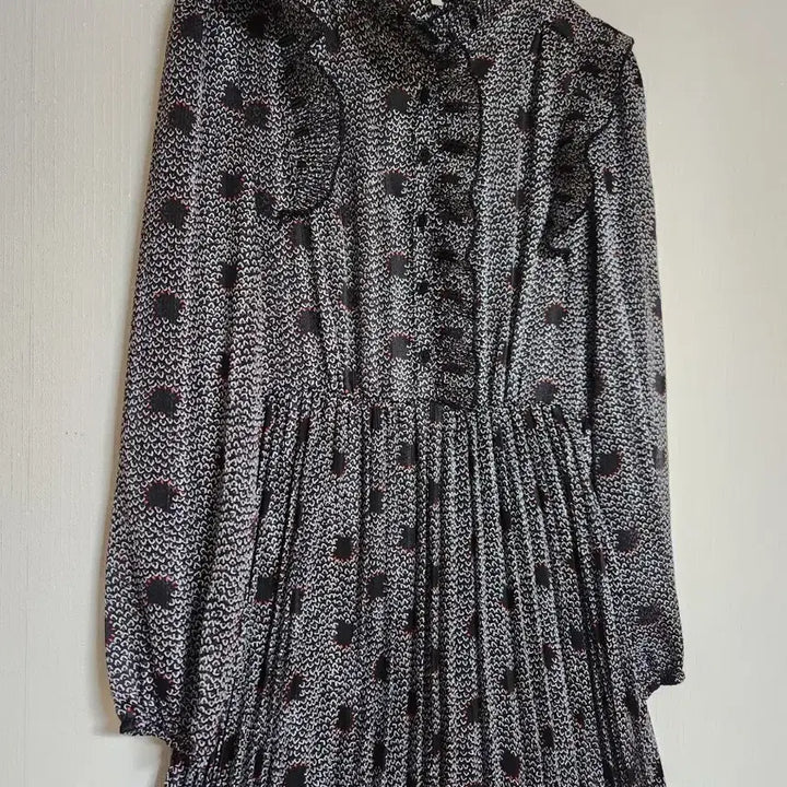 [BUNJANG] ba&amp;sh Chiffon Pleated Long Dress / 바쉬 ba&amp;sh 쉬폰 플리츠 롱원피스55