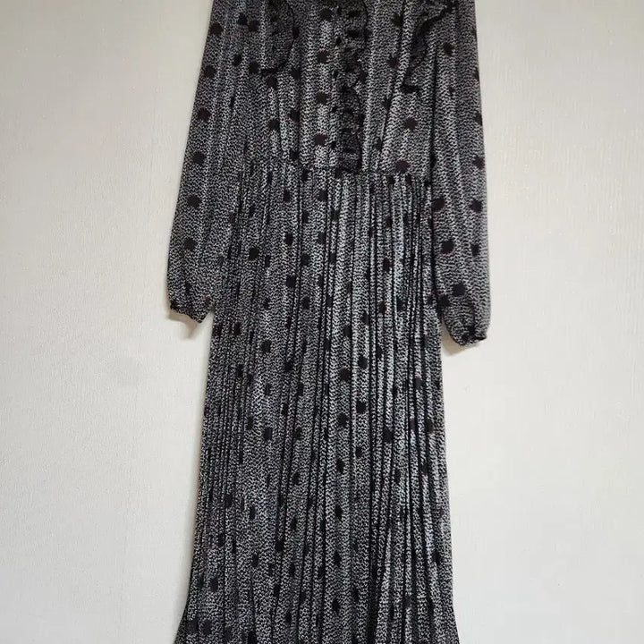 [BUNJANG] ba&amp;sh Chiffon Pleated Long Dress / 바쉬 ba&amp;sh 쉬폰 플리츠 롱원피스55
