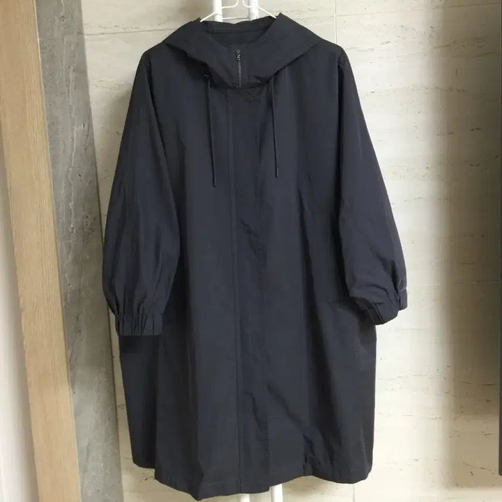 [SOLD OUT] 쁘렝땅 오버핏 후드 롱 자켓 85